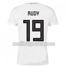 Maillot de Foot Allemagne Rudy 19 Domicile Coupe du monde 2018